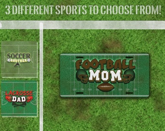 Sports Family MINI License Plate