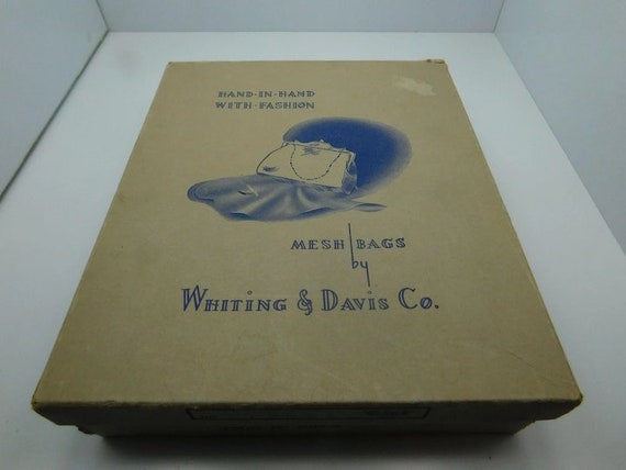 Whiting and Davis Mesh Bag In The Original Box - image 3