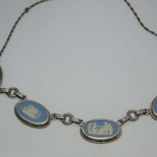 Sterling outlet Jasperware Necklace