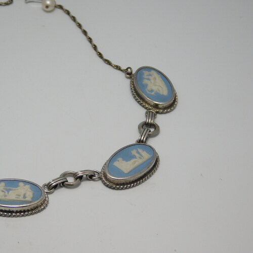 Sterling outlet Jasperware Necklace