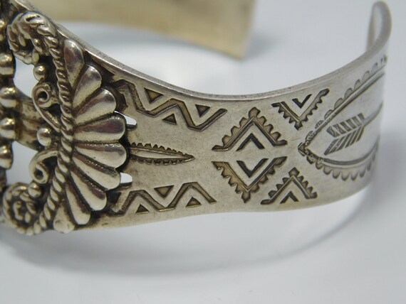 Sterling Maisels Turquoise Cuff Bracelet - image 3