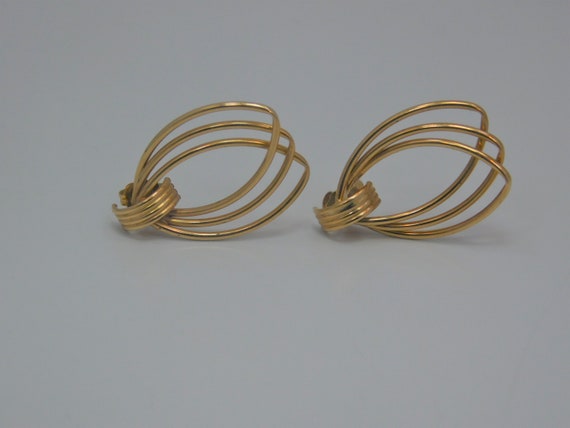 14K Gold Earrings Pierced - image 1