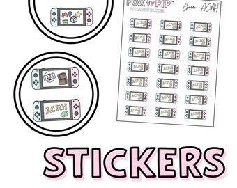 Game Stickers (4 options)