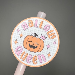 HallowQueen -vinyl die cut sticker