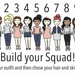 Build your Squad (F adult)