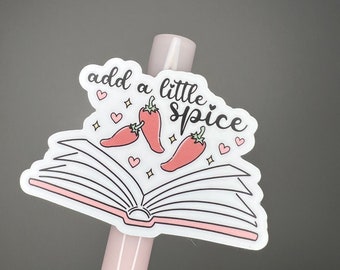 Add a little Spice -vinyl die cut sticker