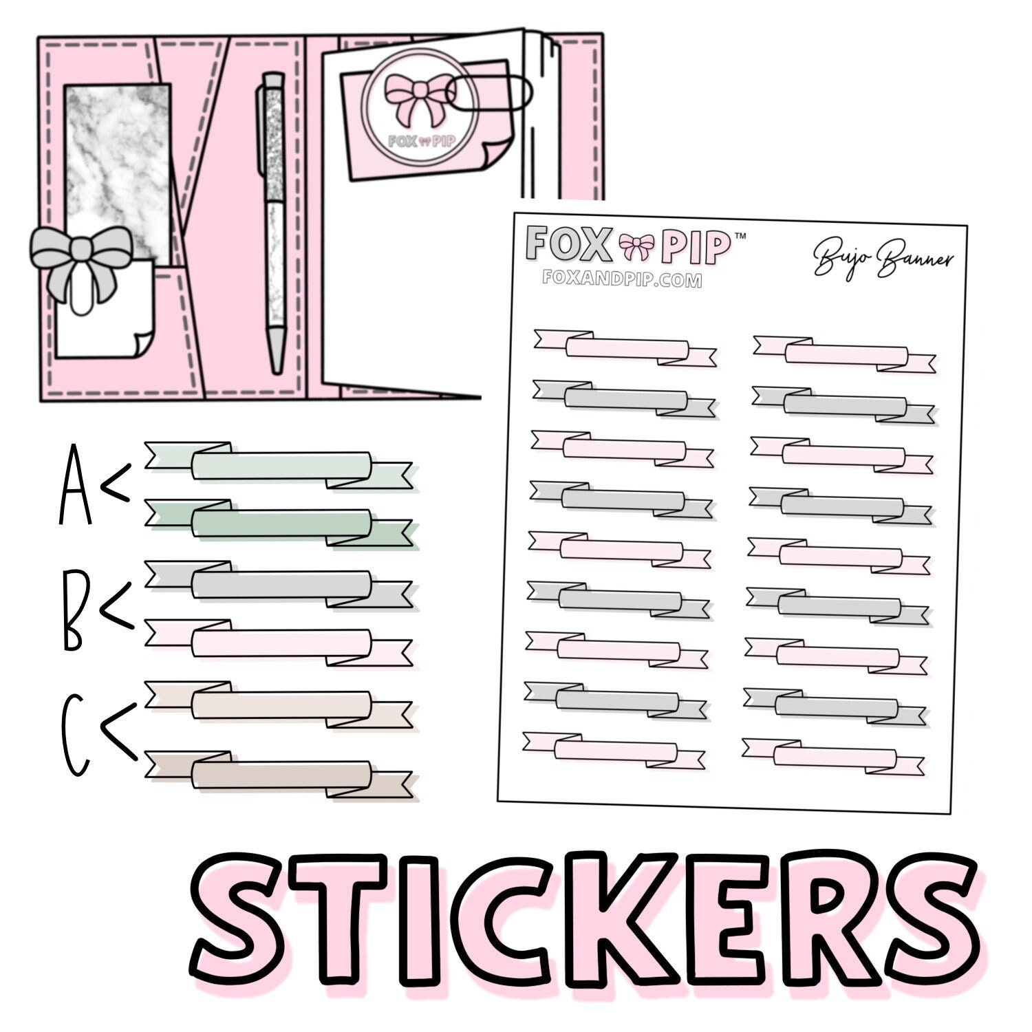 Bujo Banner - Etsy