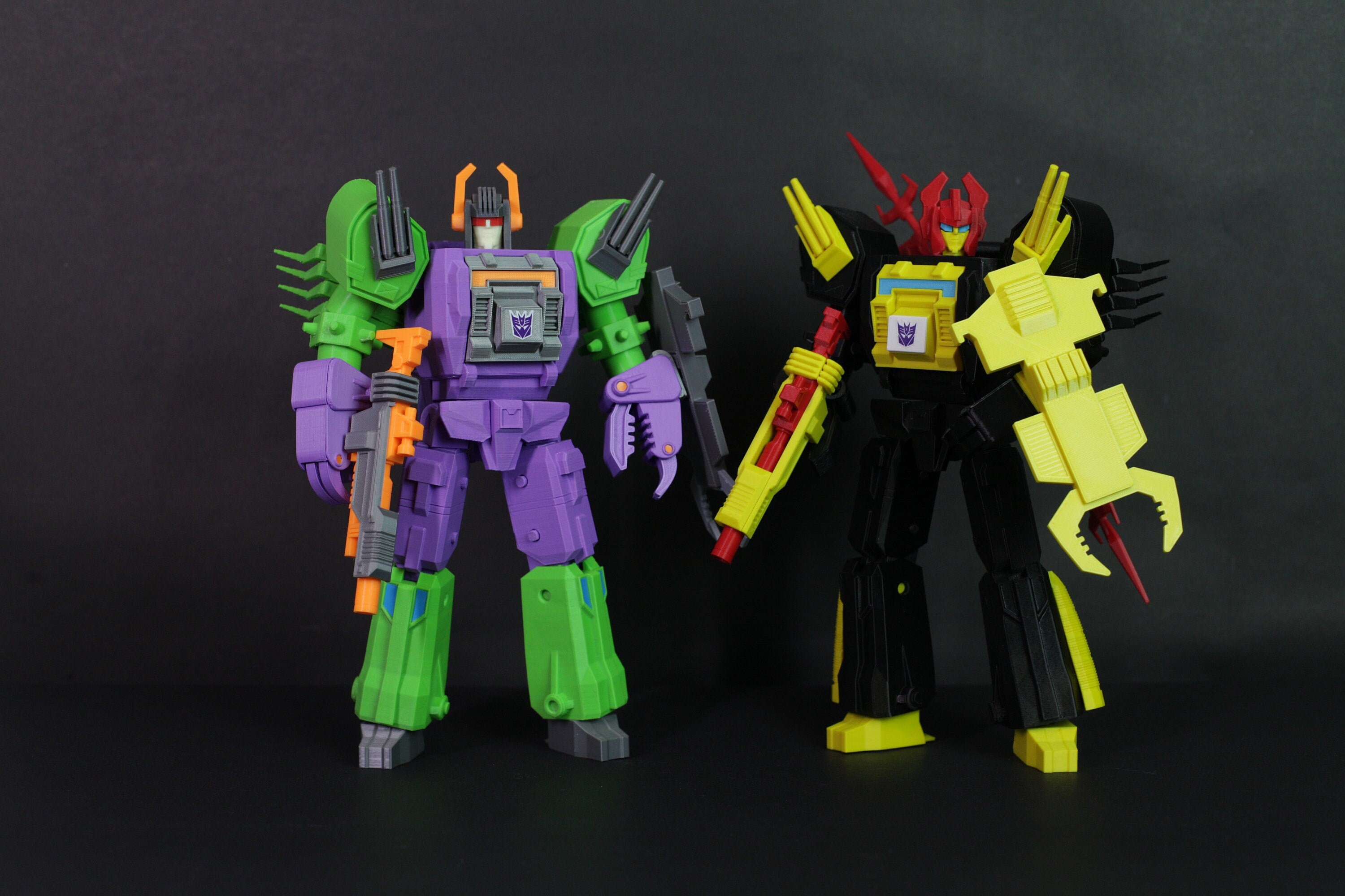 Stl Dateien Fur Transformers Marvel Scorponok Und Black Zarak Etsy