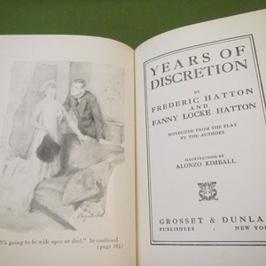 Years of Discretion Frederic Hatton Fanny Locke Hatton Etsy