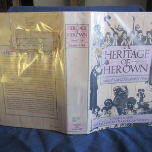 1979 ** A Heritage of her Own ** Toward a New Social History of American Woman ** ex library book ** Nancy F Cott * Elizabeth H Pleck ** sj