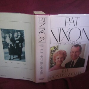1986 ** Pat Nixon * the Untold Story ** Julie Nixon Eisenhower **sj - Etsy