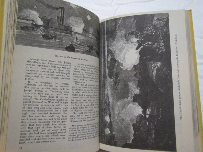 1955 Civil War in Pictures Fletcher Pratt sj Etsy