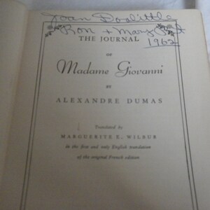 1944 The Journal of Madame Giovanni Alexandre Dumas sj image 2