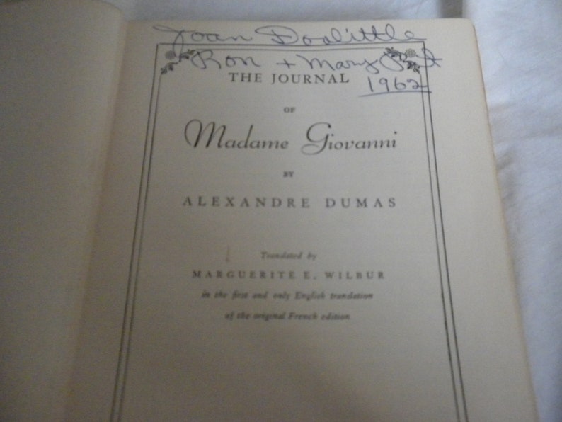 1944 The Journal of Madame Giovanni Alexandre Dumas sj image 2