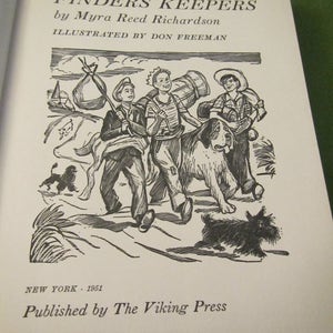 1951 Finders Keepers Myra Reed Richardson sj image 3