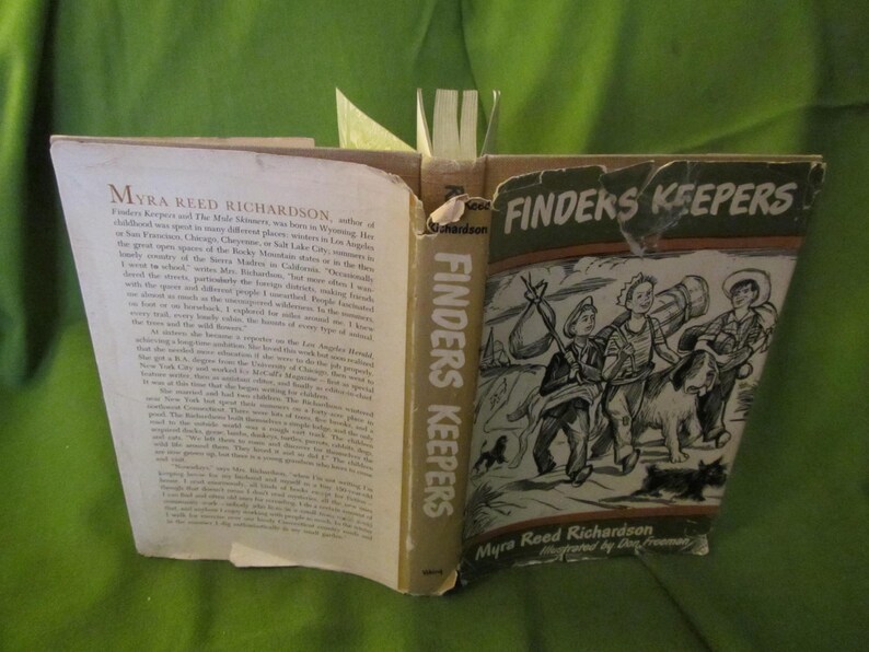 1951 Finders Keepers Myra Reed Richardson sj image 1