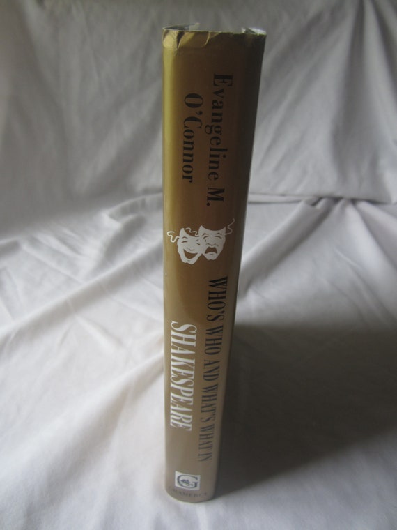1978 whos who and whats what in shakespeare a to z etsy