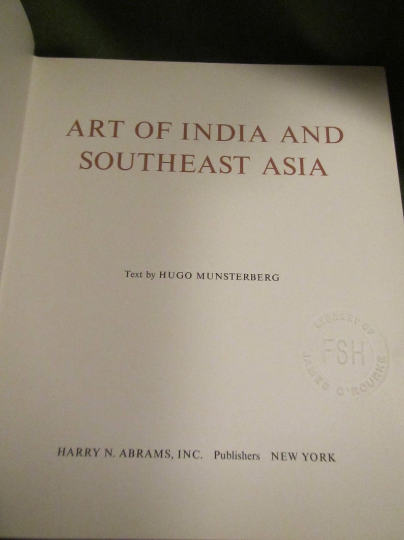 1970 Art of India and Southeast Asia Hugo Munsterberg sj image 3