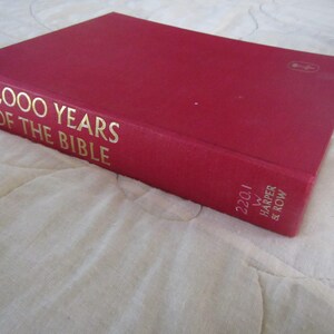 1963 ** 6,000 Years of the Bible ** G S Guegener ** Ex Library Book ** sj