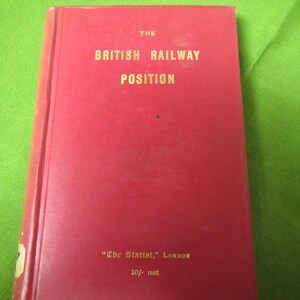 British Railway Position ** George Paish * 1902 **sj