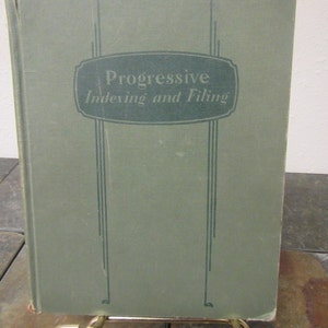 Progressive Indexing and Filing * Library Bureau Division ** 1939 **sj