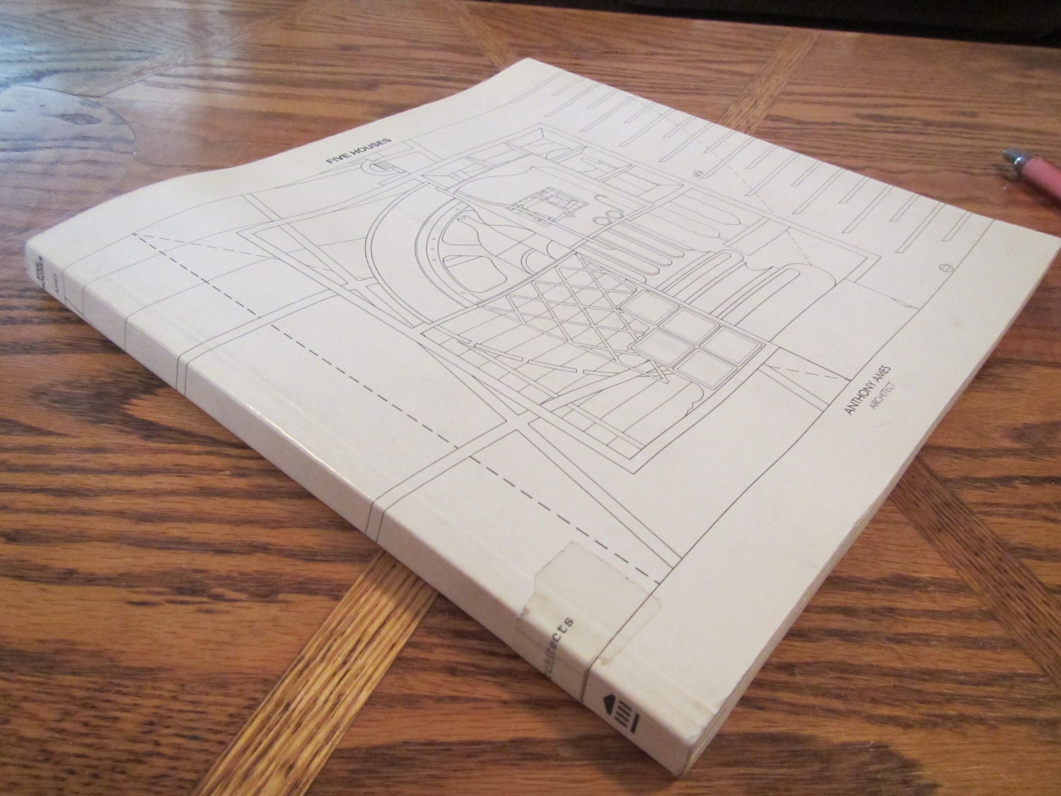 1987 ** Five Houses ** Anthony Ames ** Sj - Etsy