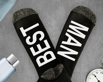 Meilleures chaussettes d’homme, Chaussettes de mariage, Cadeaux de palefreniers, Meilleure proposition d’homme,