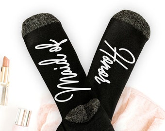 Bridal Party Socks, Wedding Socks, Bridesmaid Gifts, Bridesmaid Proposal,