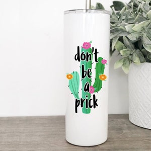 Cactus, Succulents, Tumbler With Straw, Personalized Tumbler, Best Friend Birthday Gifts,