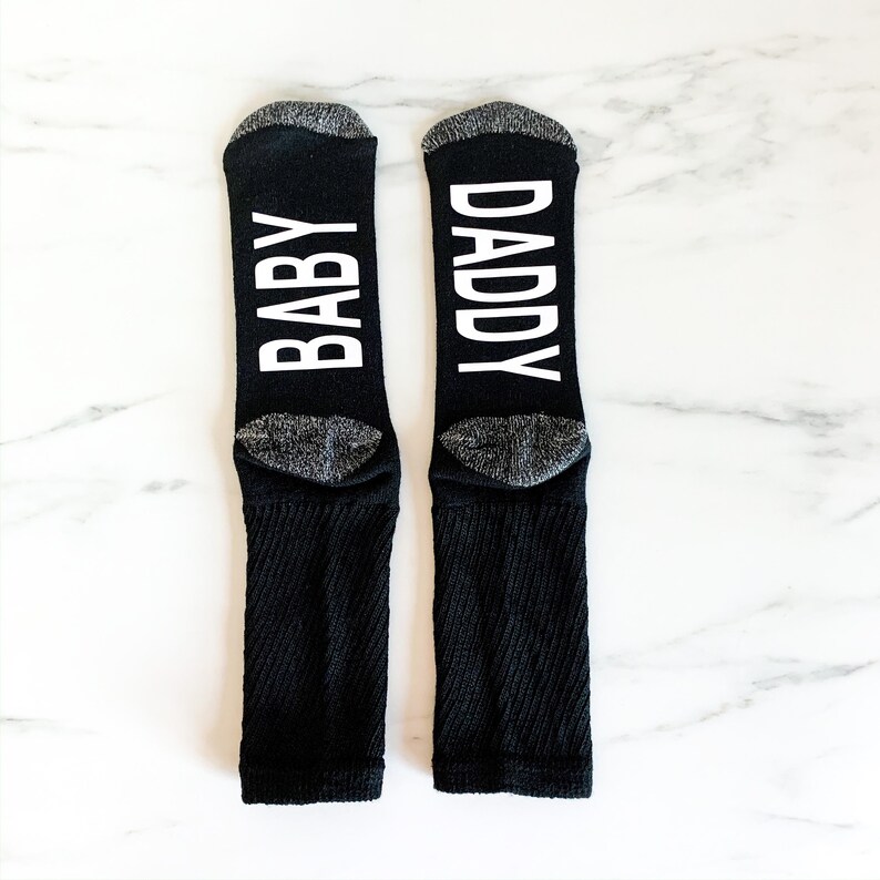 Baby Daddy Socks Dad Socks Hot Dad Socks Novelty Socks Etsy