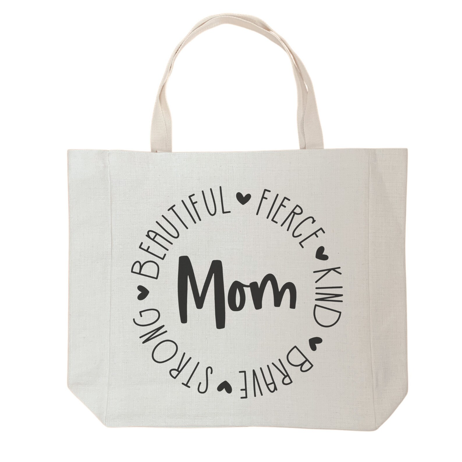 Tote Bag Personalized Mom Tote Bag Inspirational Quotes Etsy