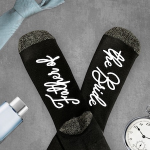 Father of the Bride Socks, Wedding Socks, Engagement Announcement, Father of the Bride Gift,
