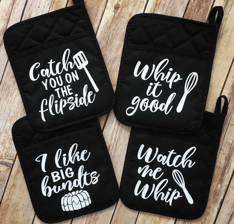 Custom Funny Pot Holders for Kitchen Etsy
