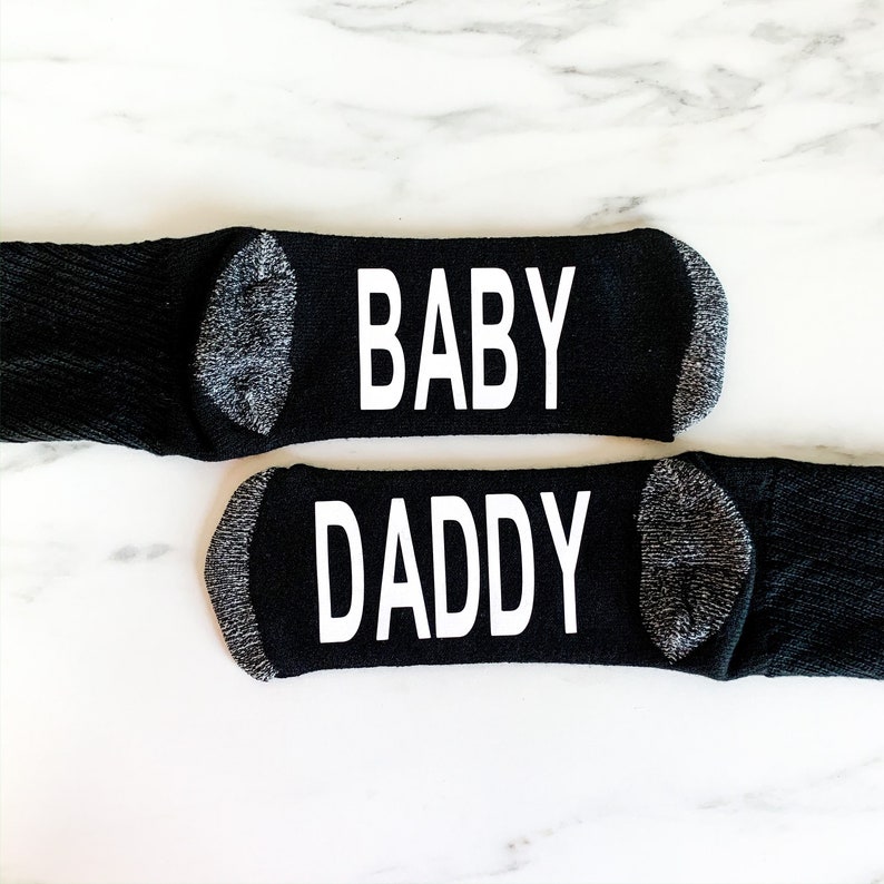 Baby Daddy Socks Dad Socks Hot Dad Socks Novelty Socks Etsy