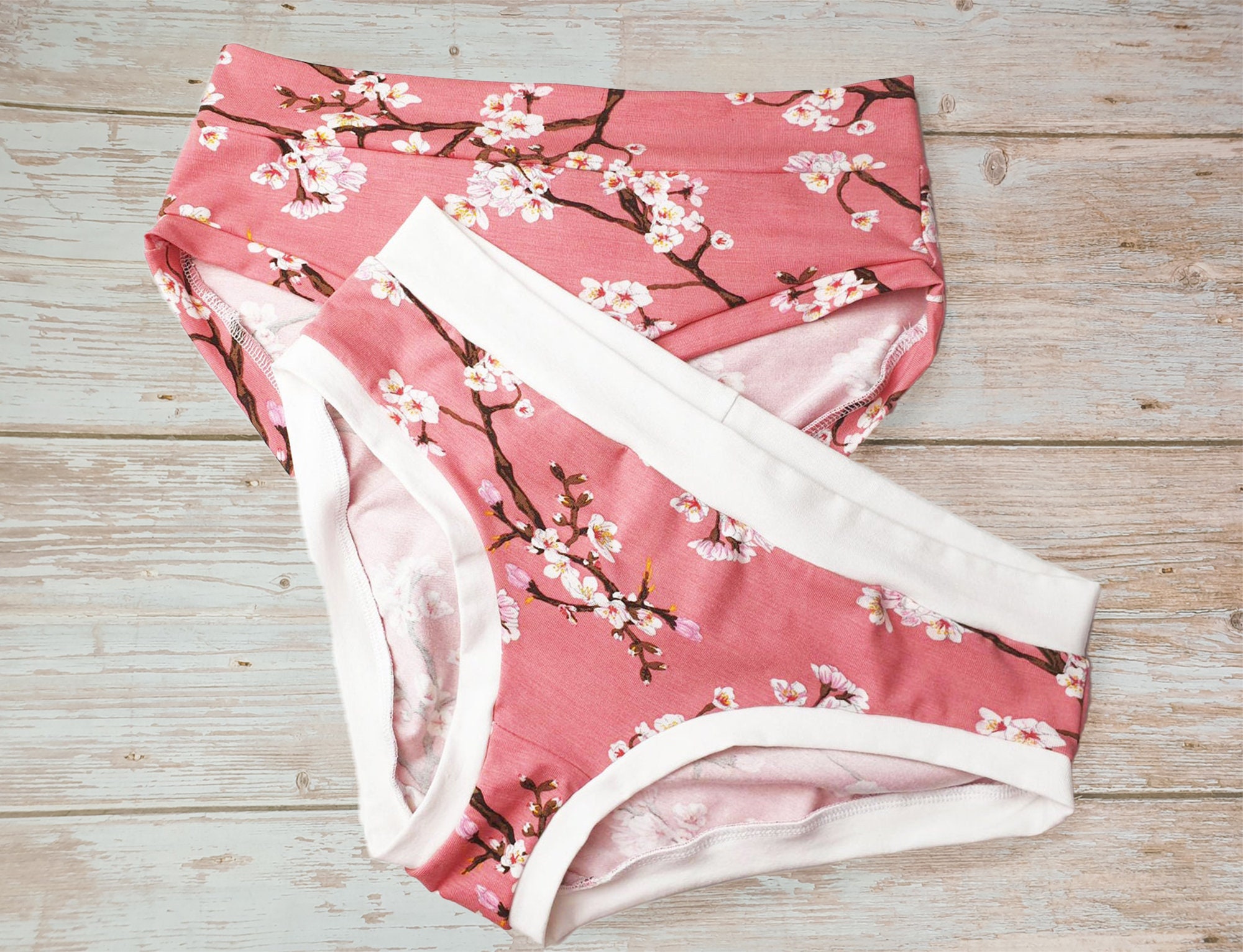 Underwear sewing pattern for women, easy knicker pattern digital download PDF (A4 & US letter size print options)