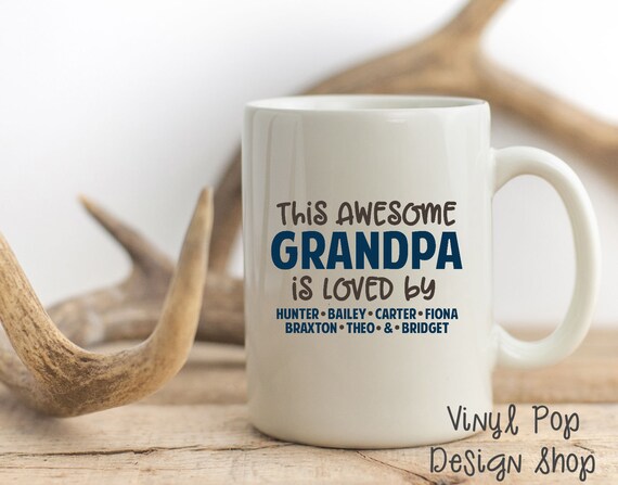 Download Grandpa Coffee Mug Father S Day Mug Dad Coffee Mug Etsy