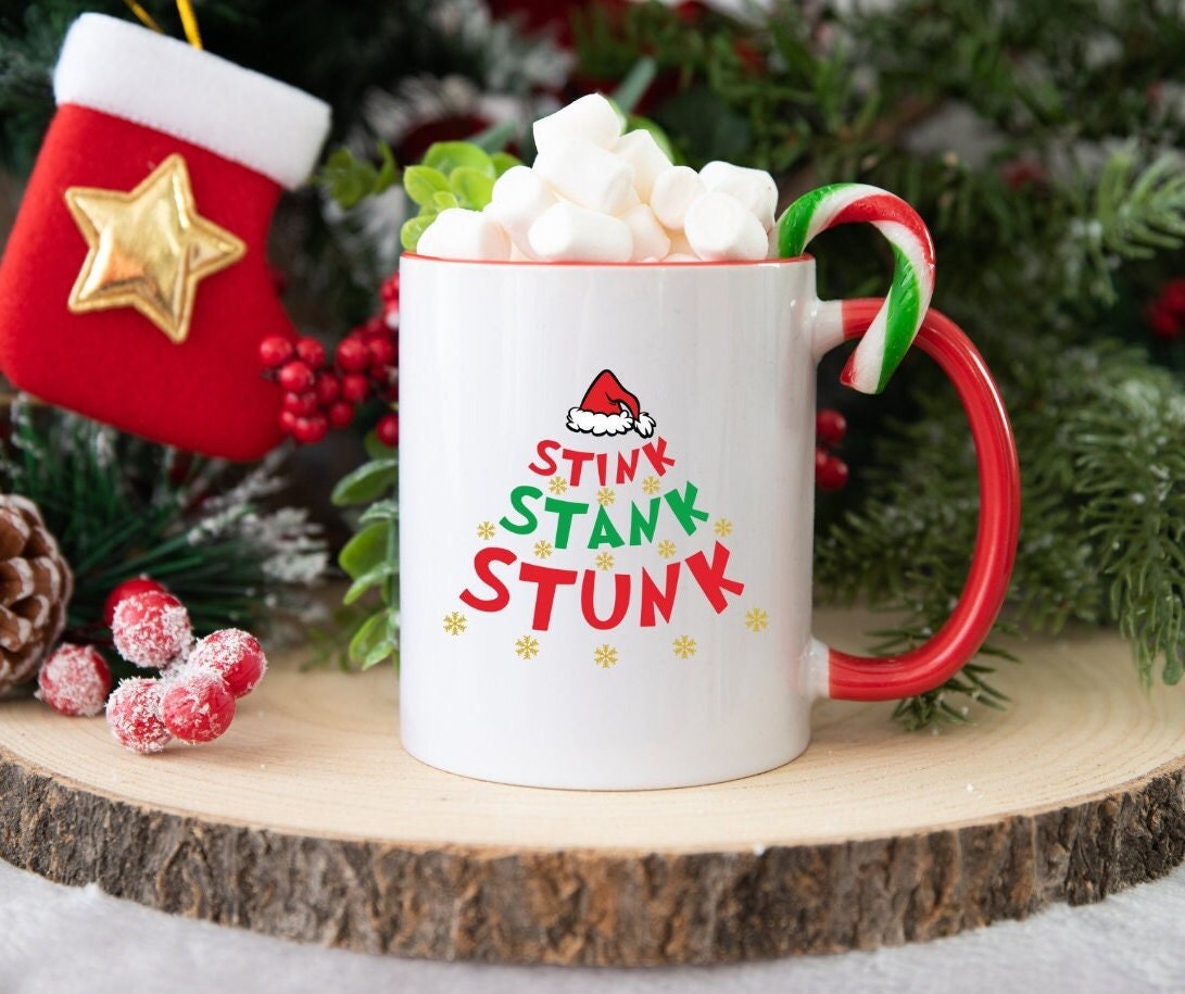 Stink Stunk Grinch Merry Christmas Stainless Tumbler - Teeruto