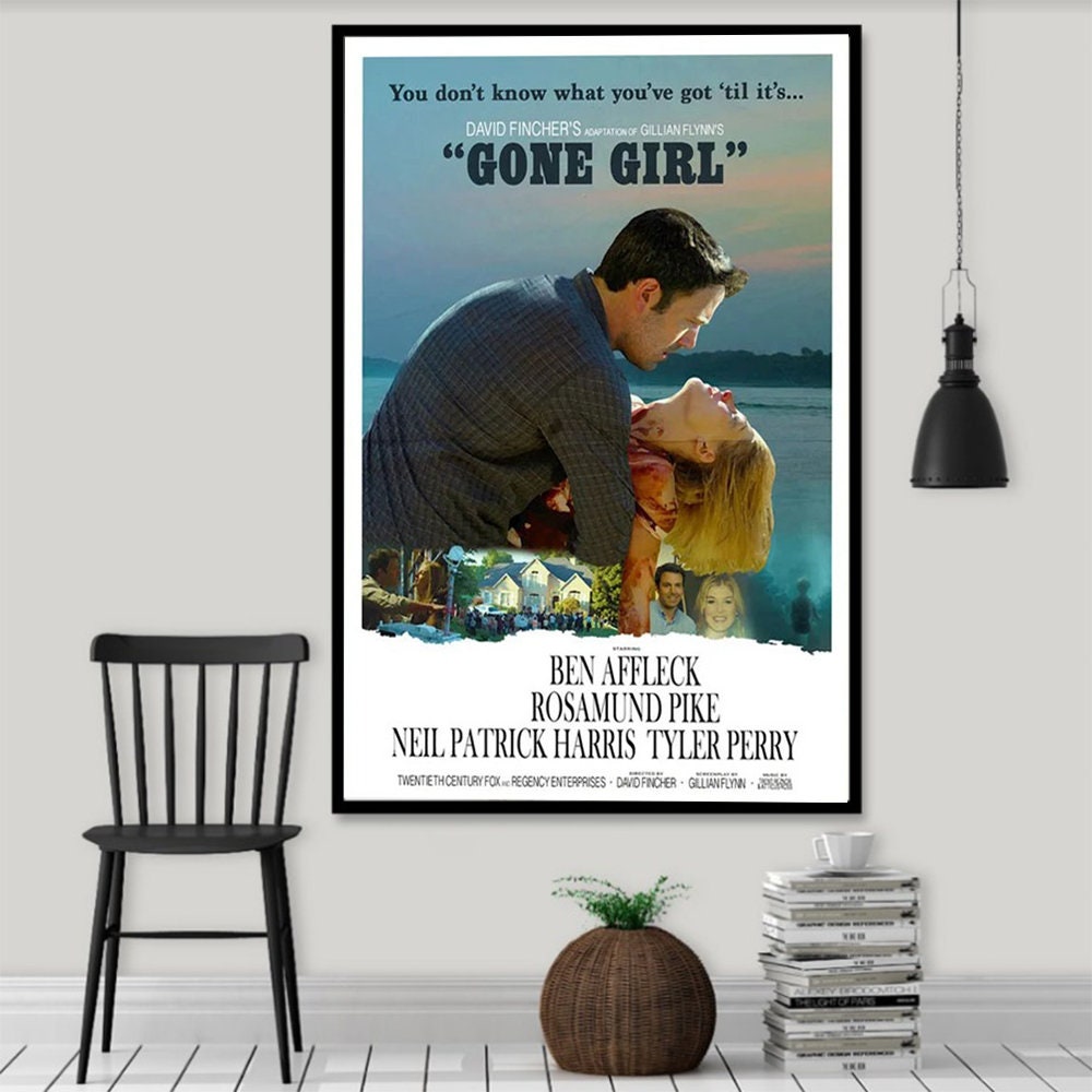 Gone Girl Movie Poster, Girl Posters, Film Posters Minimalist, Movie ...