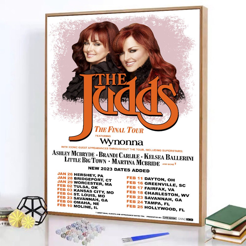 Discover The Judds Final Tour 2023 Poster