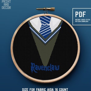 Young Wizard Cross Stitch Pattern, cross stitching hobby, Embroidery pattern PDF cross-stitch, fan art, home decor