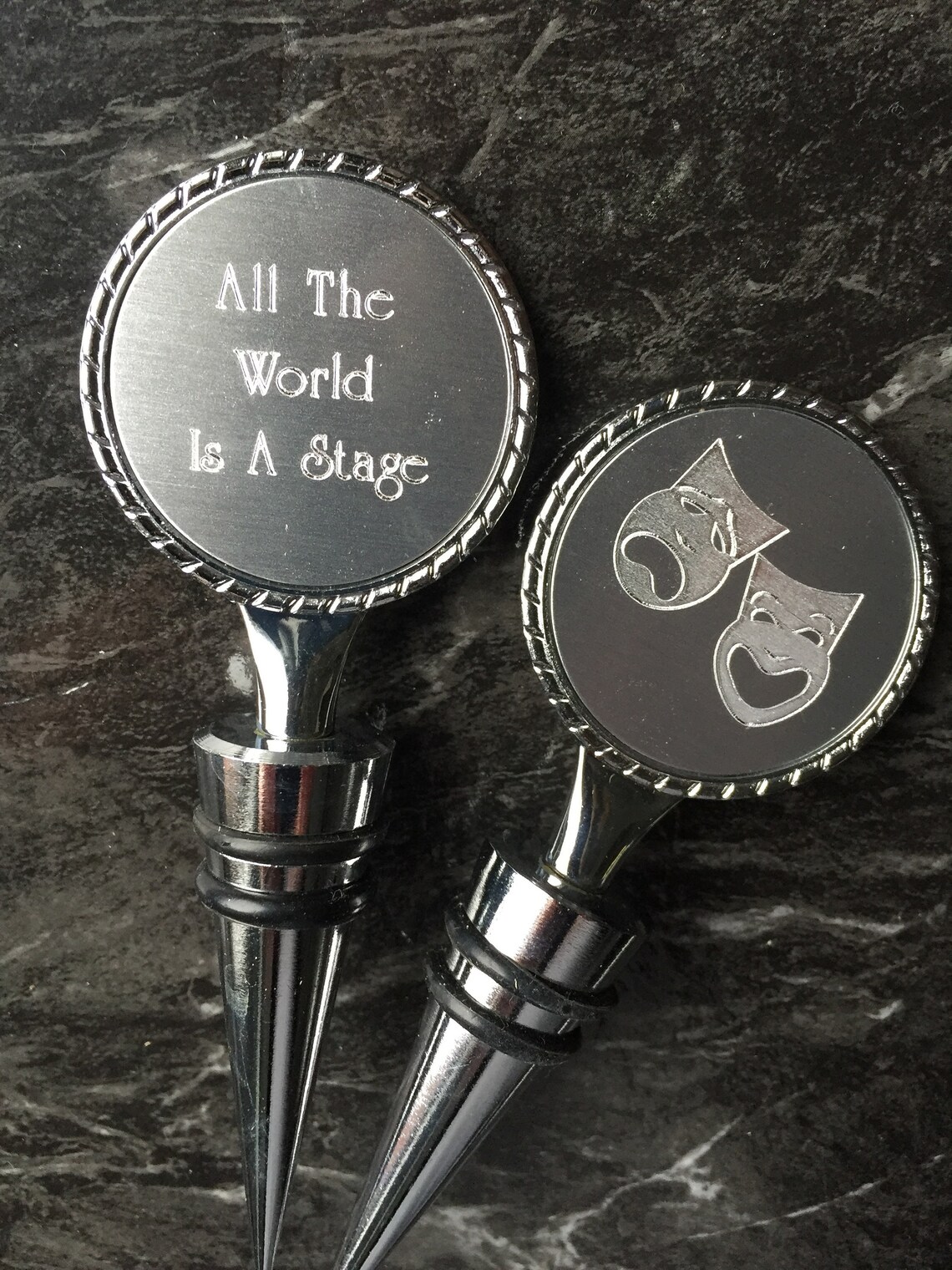 Personalized Engraved Wine Bottle Topper Etsy Singapore