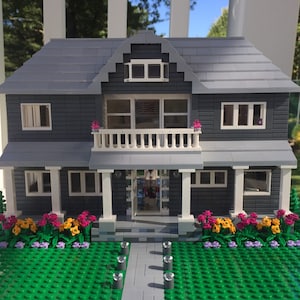 Custom Lego Model Home Interior & Exterior Detail image 1