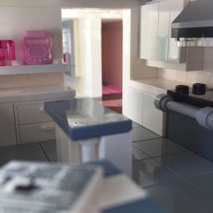 Custom Lego Model Home Interior & Exterior Detail image 2