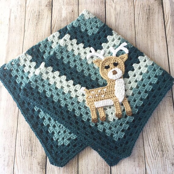 Deer Baby Blanket Baby Hunter Outdoorsman Gift Camo Hunter Etsy
