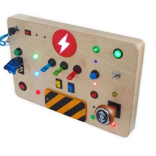 Mission Control Panel for Toddler Busy Board LED Light Toy - Etsy Mission Control Panel for Toddler Busy Board LED Light Toy - Etsy