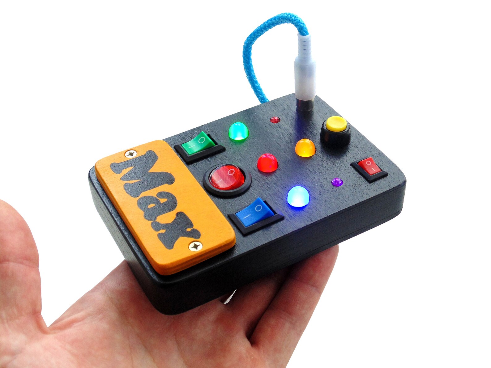 Personalized LED Light Busy Board Toddler Switch Board Switch Etsy