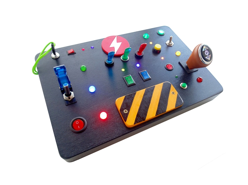 LED Light Switch Board for Toddler Electronic Busy Board for Etsy