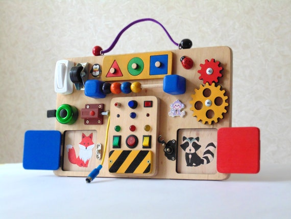 Montessori bébé jouet voyage occupé conseil pour enfant en bas âge