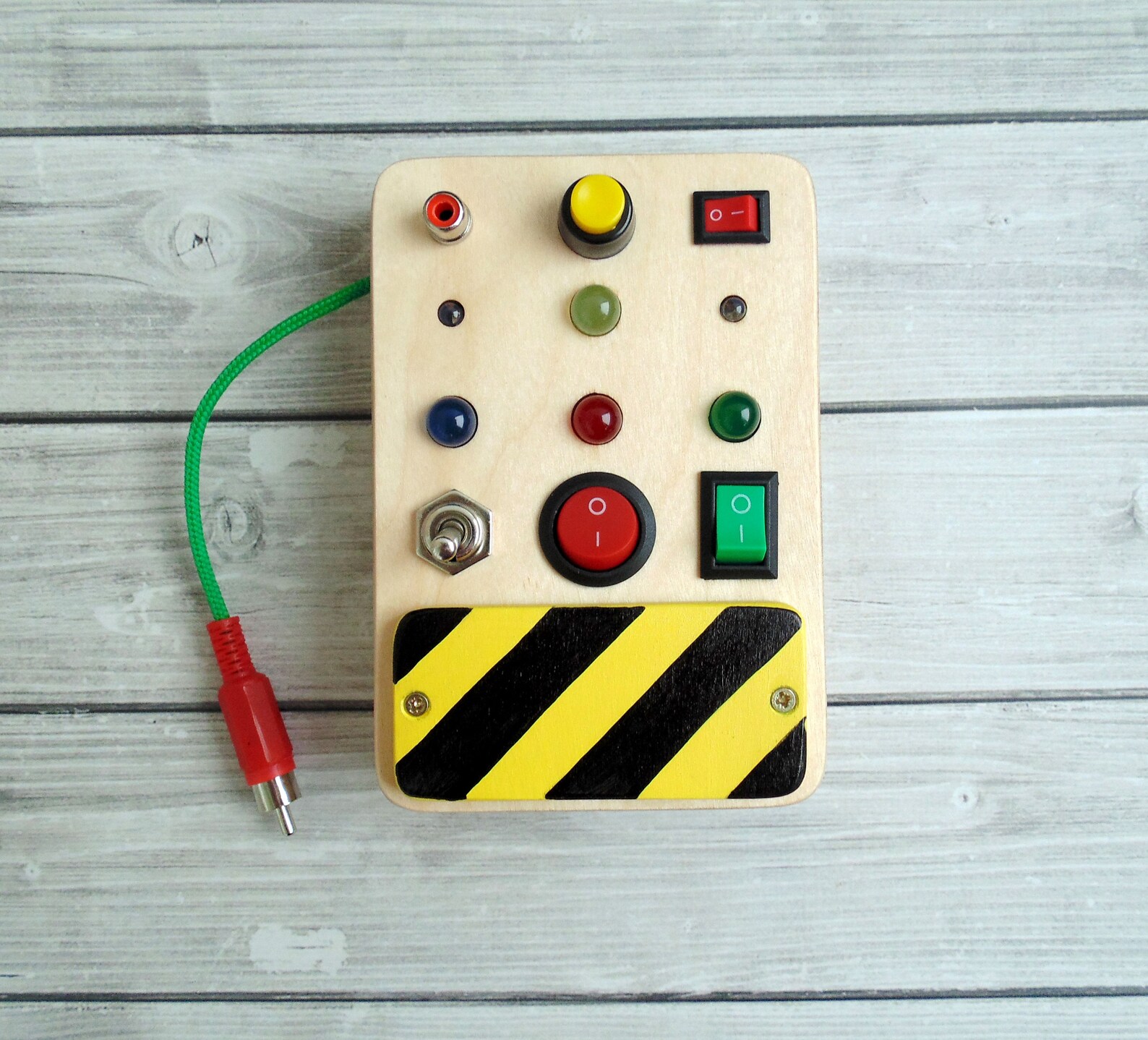 Light Switch Toy Busy Board for Toddler Personalized Activity Etsy