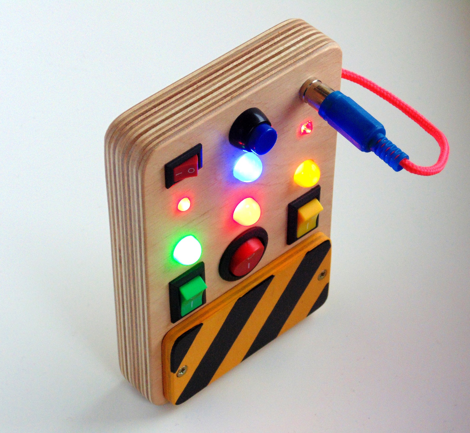 LED Light Busy Board for Baby Personalized Activity Board Etsy
